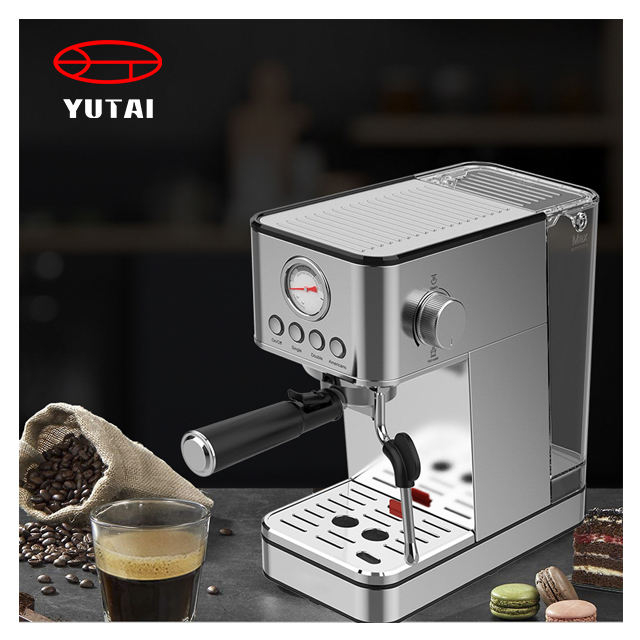 Prime Quality Home Metal Professional Wholesale Electric Automatic Coffee Maker espresso coffee machine with milk tank in china