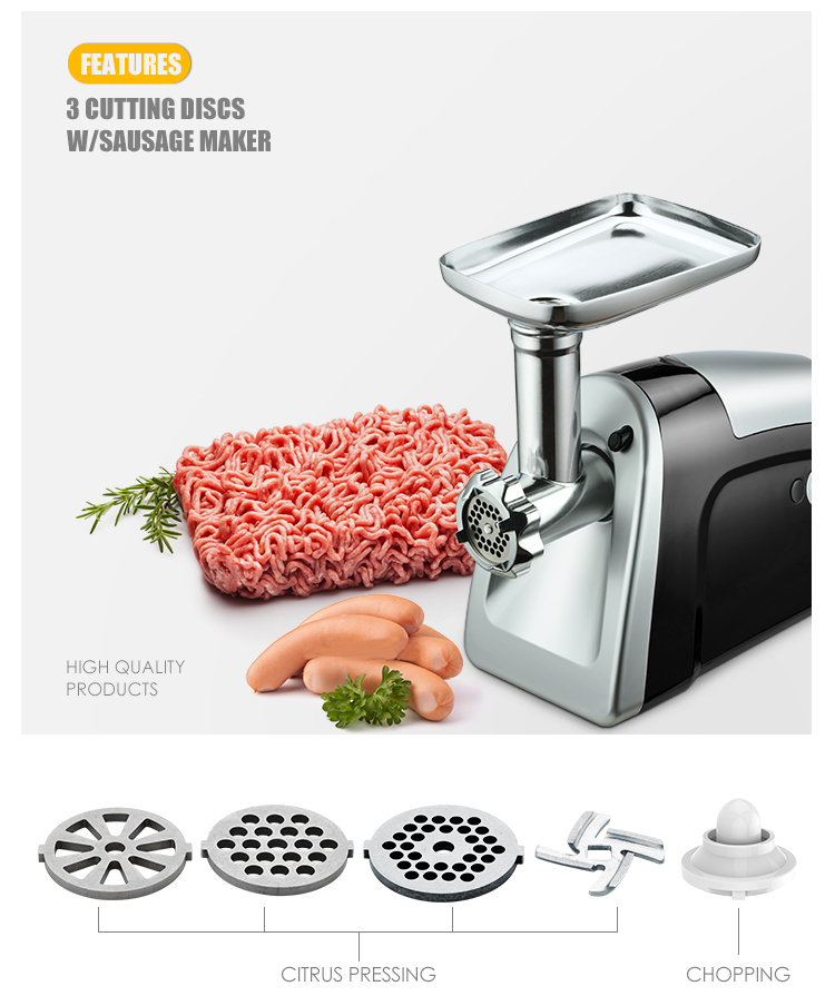 commercial electric fish meat grinders machine