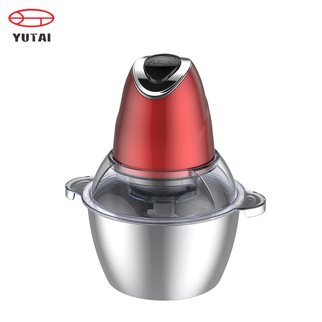 Stainless steel double blade food processor vegetable chopper
