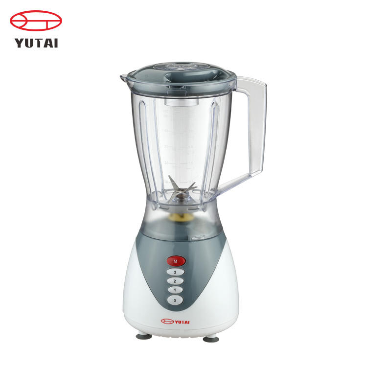 Hot Sell 400W 2 In 1 1.5L Plastic Jar Glass Jar 2 Speeds Electric Blender Juicer Blender Food Blender
