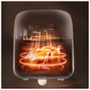 8L electric Hot Air Without Oil Free industrial silver crest Deep Non-oil fryer oven smart digital air fryers