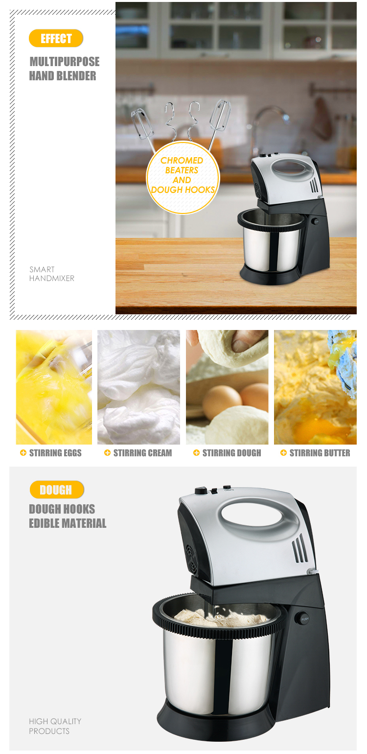 Battery Operated Hand Mixer Egg Beater Kitchen Hand Mixer