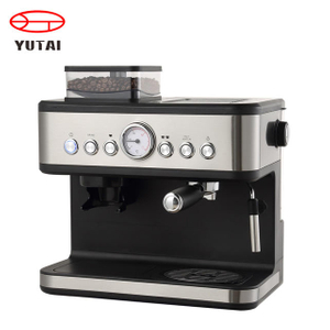 3in1 Professional Semi Automatic Espresso Machine Home Restaurant Commercial Expresso Espresso Maker Coffee Machine with Grinder