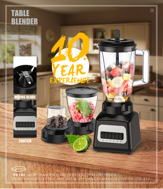 4 speeds Food Commercial Mixer Chopper Grinder Blender