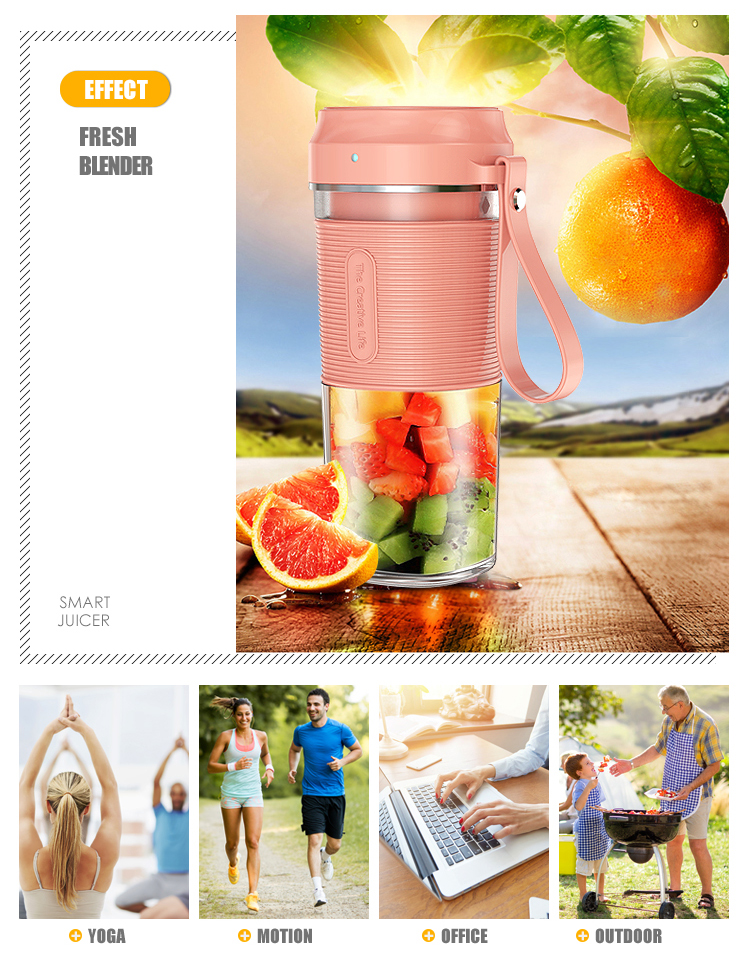 Mini Juice Mixer USB rechargeable high speed smoothie portable blender juicer portable blender