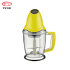 Multipurpose stainless steel food chopper vegetable chopper with double blade
