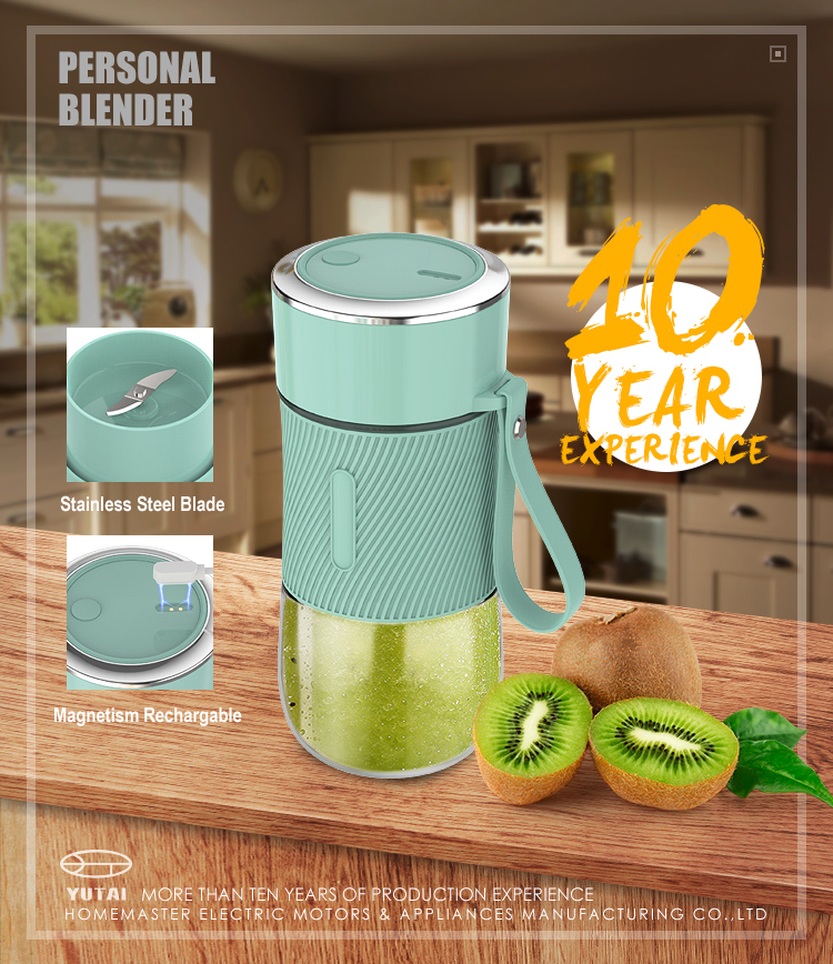 2019 Personal Size Rechargeable Smoothie Mini Hand Portable USB Blender