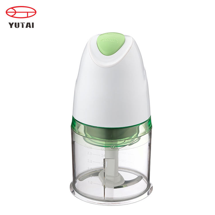 Stainless steel double blade food processor vegetable chopper
