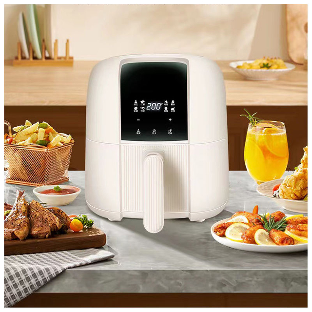 8L electric Hot Air Without Oil Free industrial silver crest Deep Non-oil fryer oven smart digital air fryers