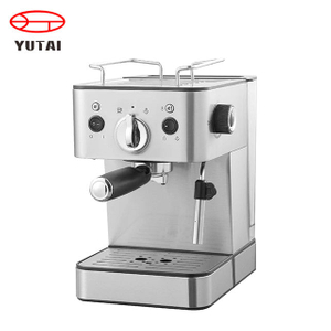 factory price commercial double-serve smart cold brew coffee maker machine for home use semi-automatic espresso coffee machine