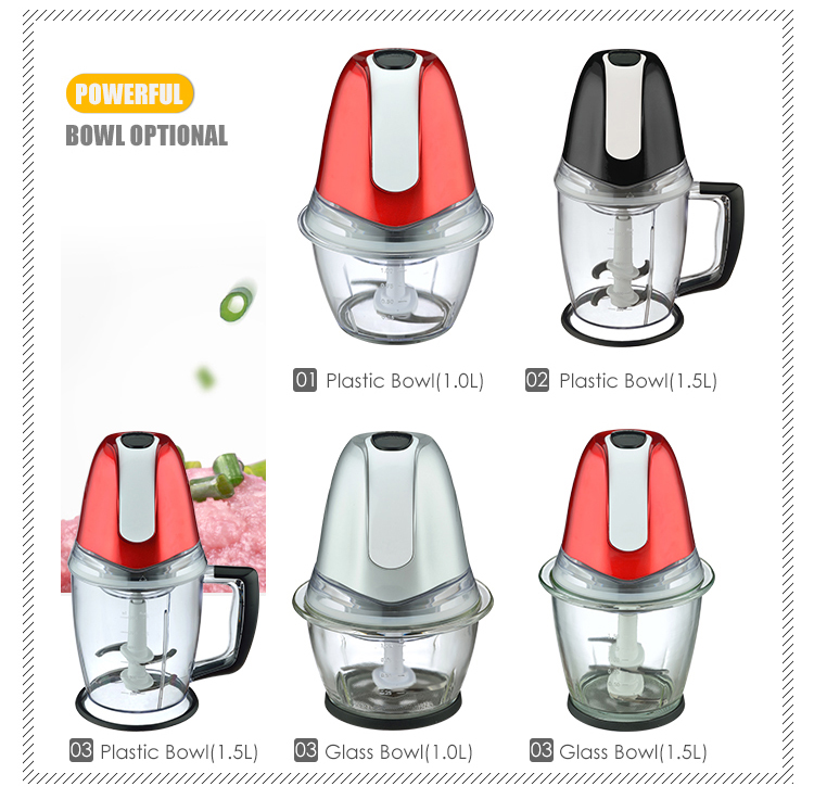 Cheap Kitchen Appliance Electric Power Mixing Blade Mini Food Chopper