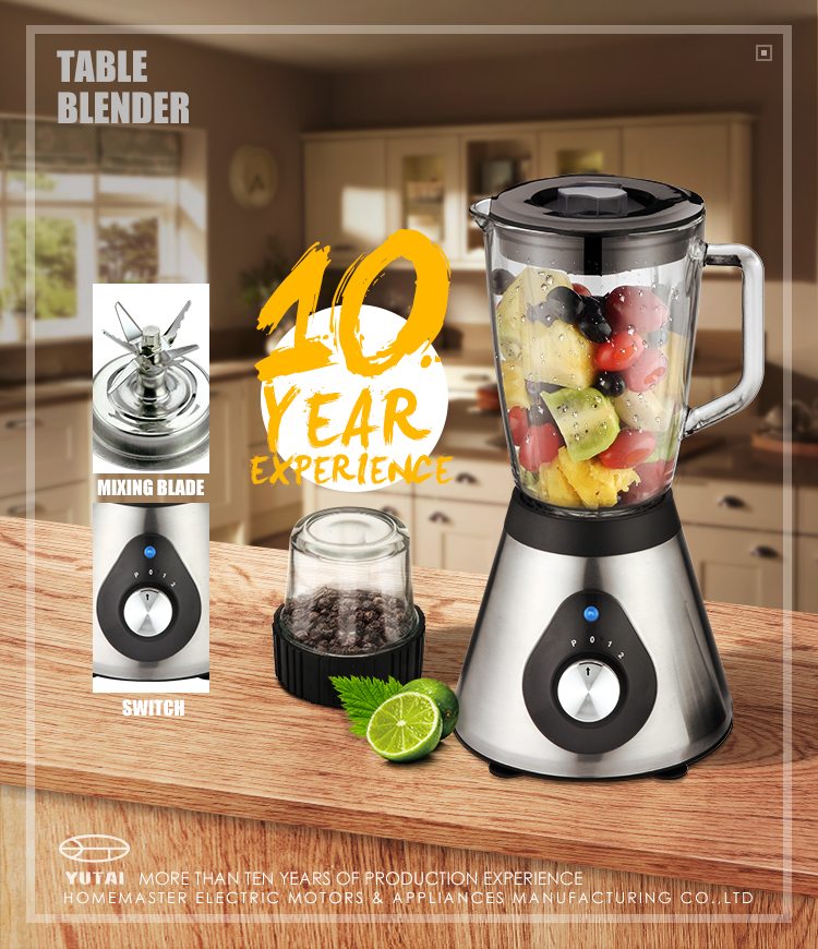 500W High quality kitchen appliance food blender commercial juice blender