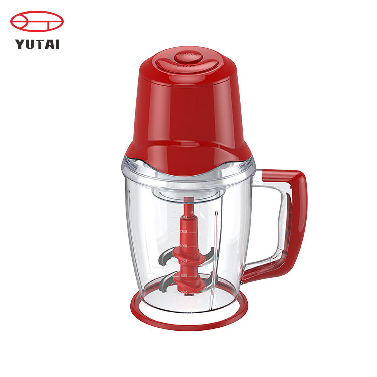 High Power 500w Mini Electric Food Chopper With 2 Blades