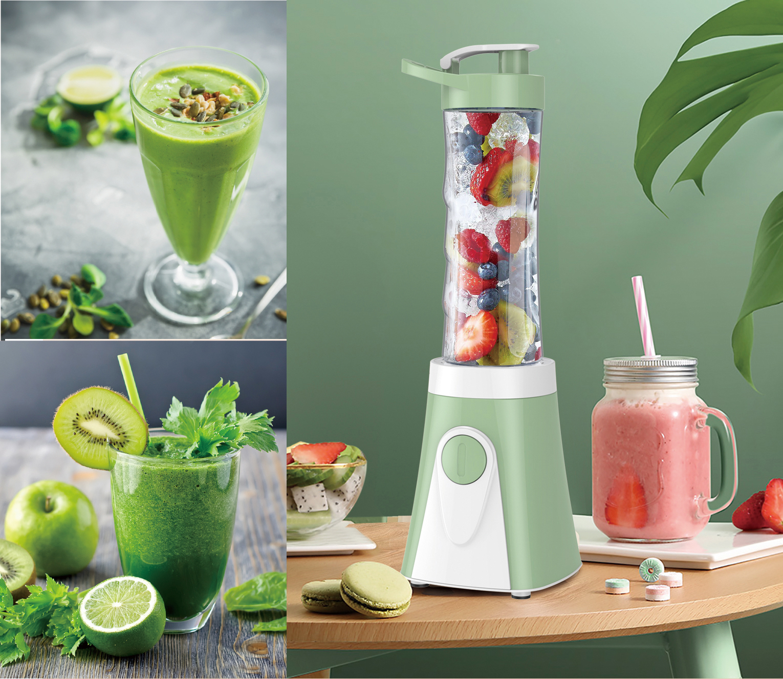 Commercial Blender, Mini Blender, And KitchenAid Hand Blender