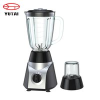 electric portable commercial blender with 1.5L plastic jar