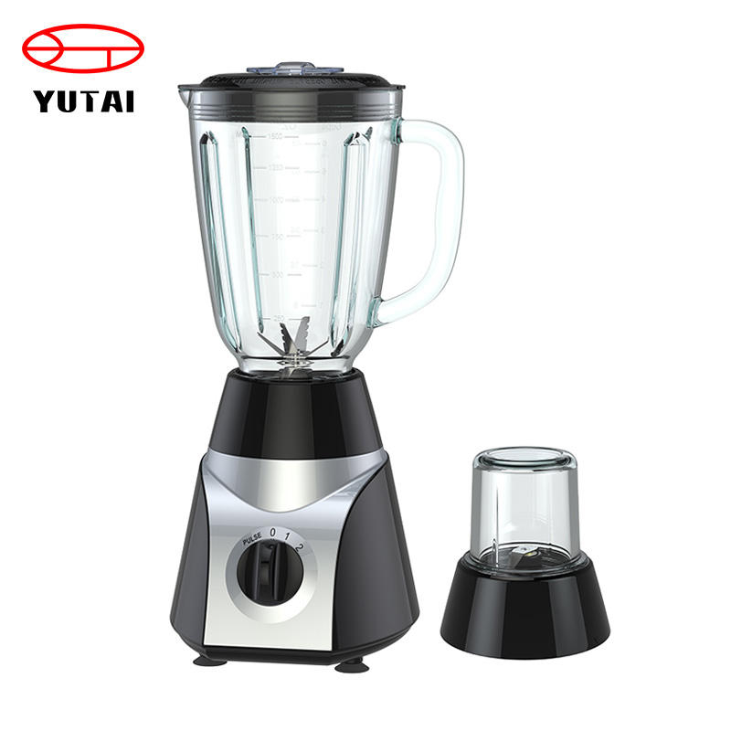 electric portable commercial blender with 1.5L plastic jar
