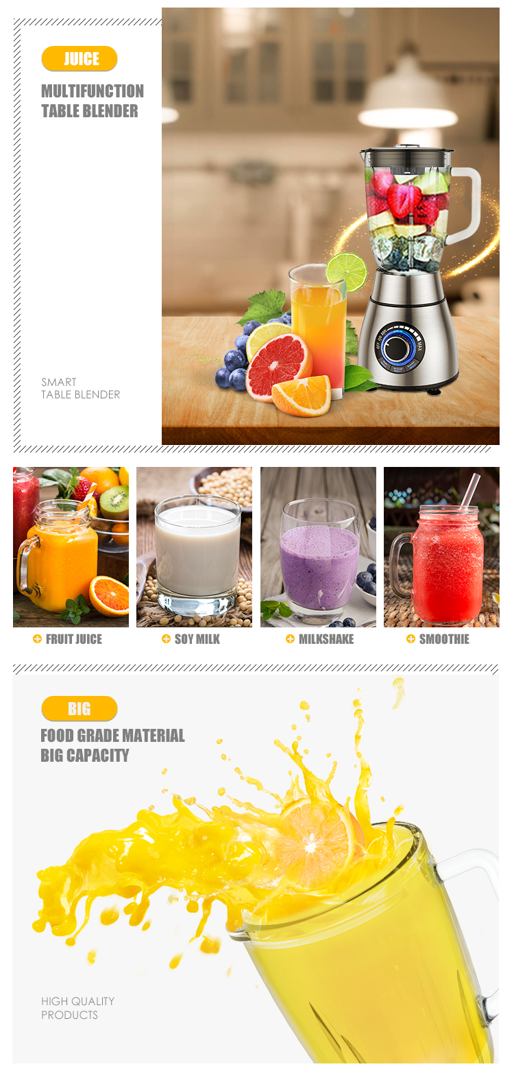 Chinese Hot Selling Ce Multi-functions Blender Food Processor For Kitchen Use