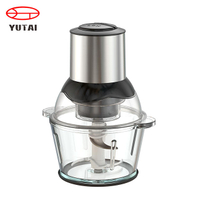 Meat Food Chopper Electric Automatic Stainless Steel Silver Body OEM