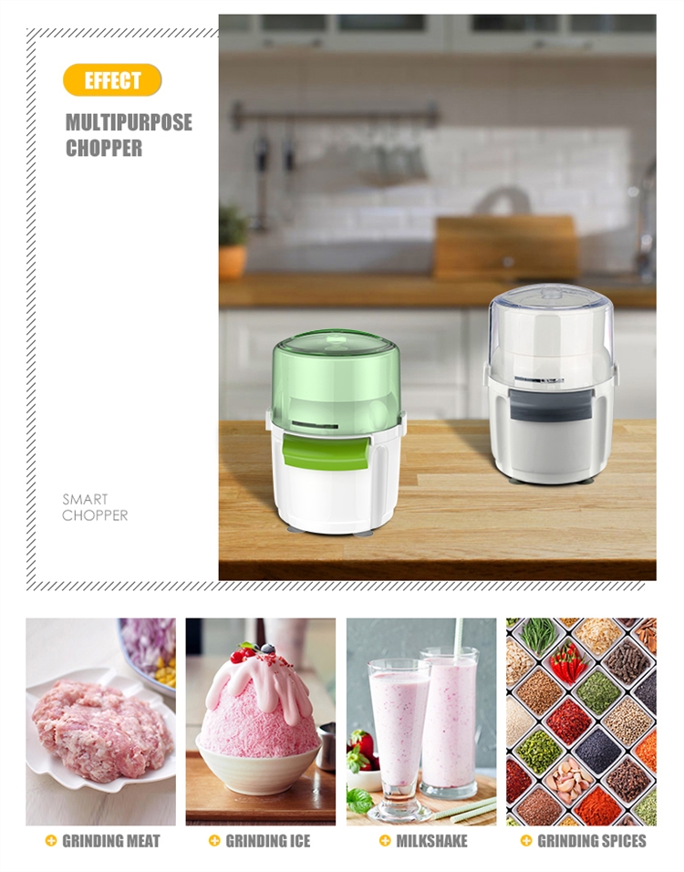 500w 350ml Chopper Cup Multifunctional Electrical Food Chopper