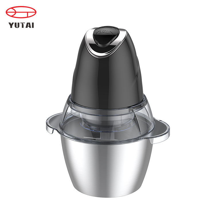 Stainless steel double blade food processor vegetable chopper