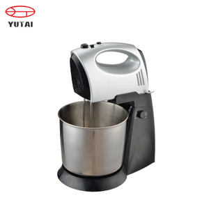 kitchen stand mixer with rotating bowl