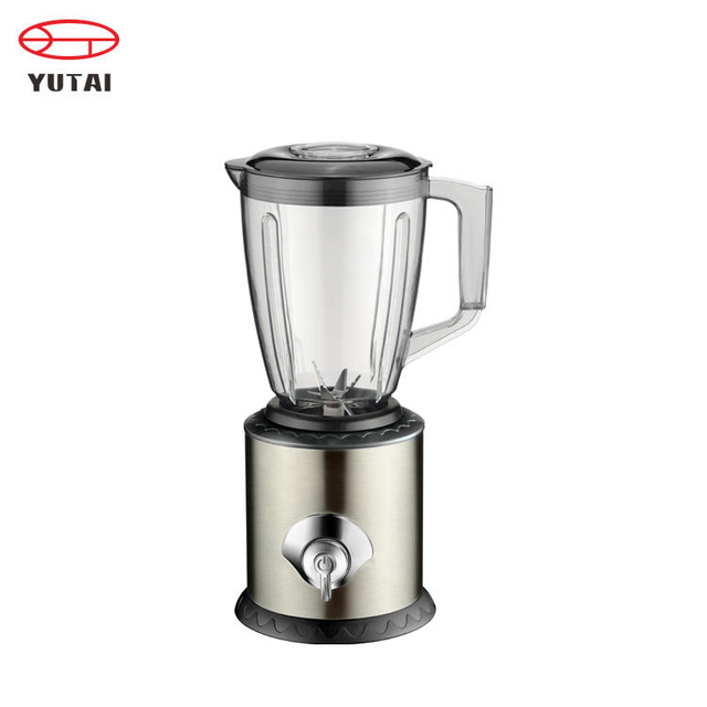 500w Automatic Powerful Commercial Blender With Clear Glass Jar
