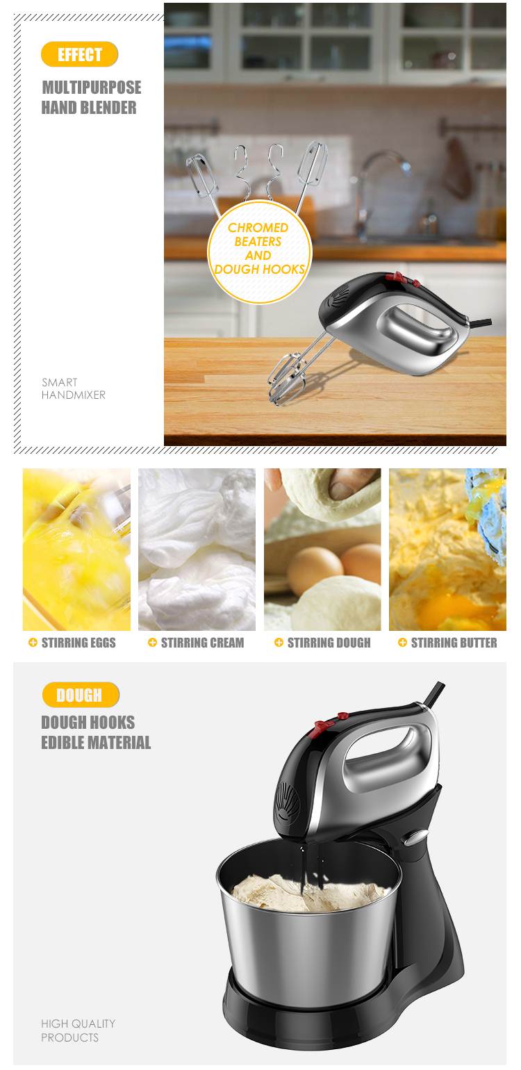 Beauty Industrial Immersion Blender Food Hand Mixer Commercial