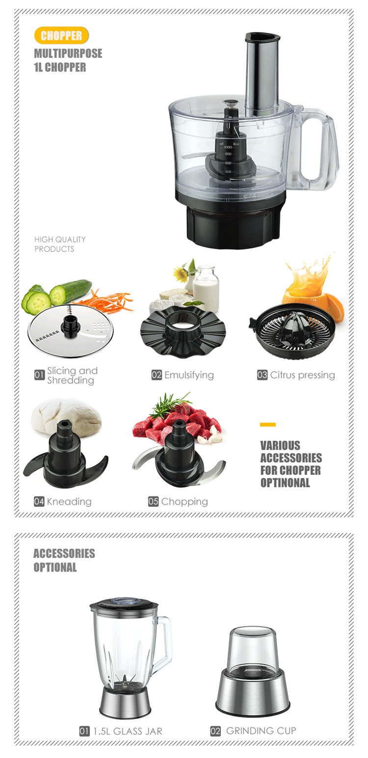 blender vs food processor