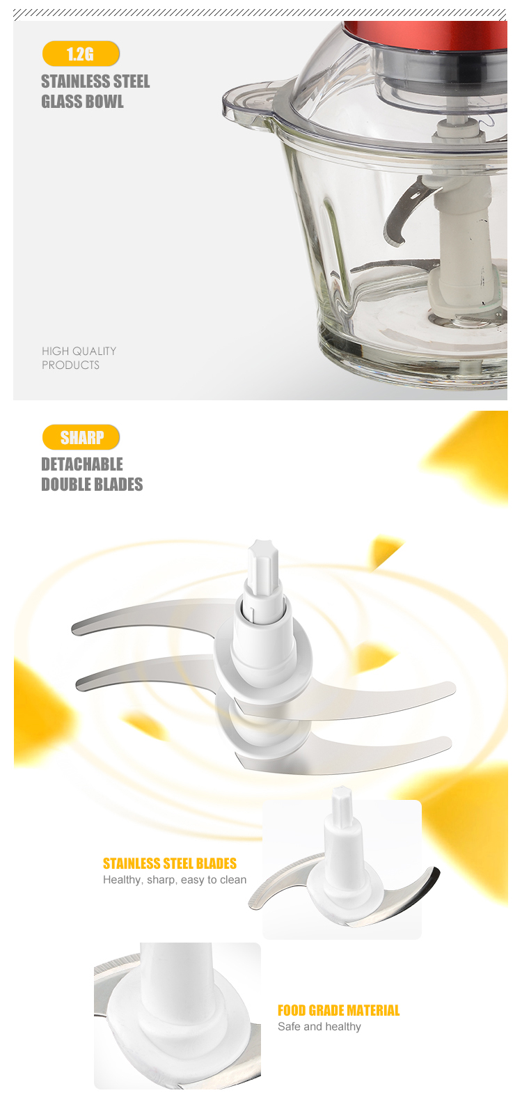Hot Sell Kitchen Electric Mini Vegetable Chopper