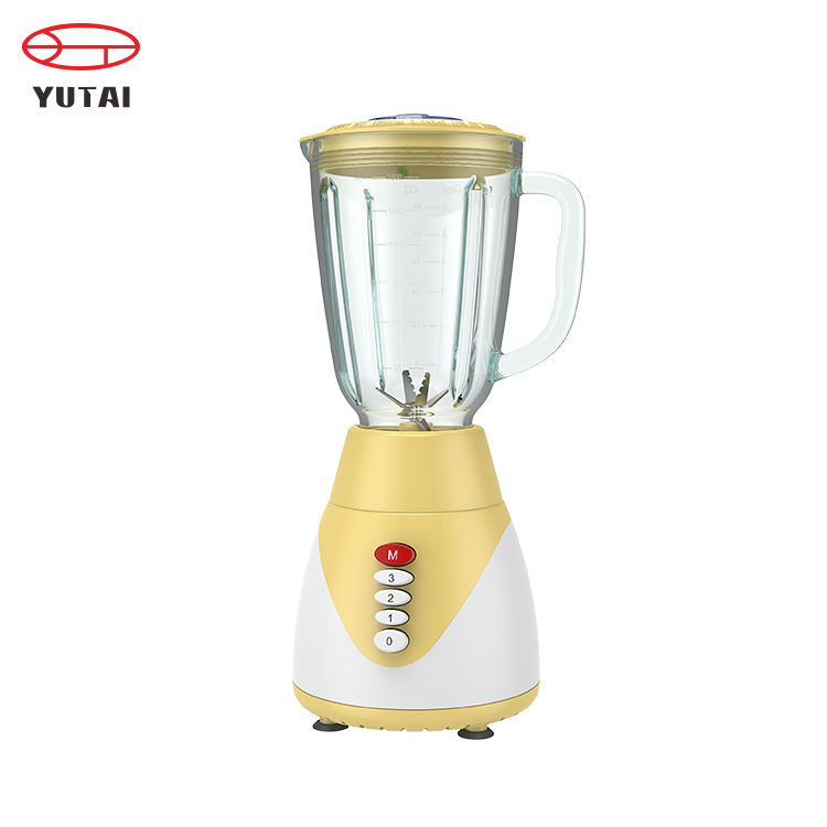 Hot Sell 400W 2 In 1 1.5L Plastic Jar Glass Jar 2 Speeds Electric Blender Juicer Blender Food Blender