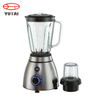 hot sales 500W stainless steel base glass jar table blender fruit blender juice blender