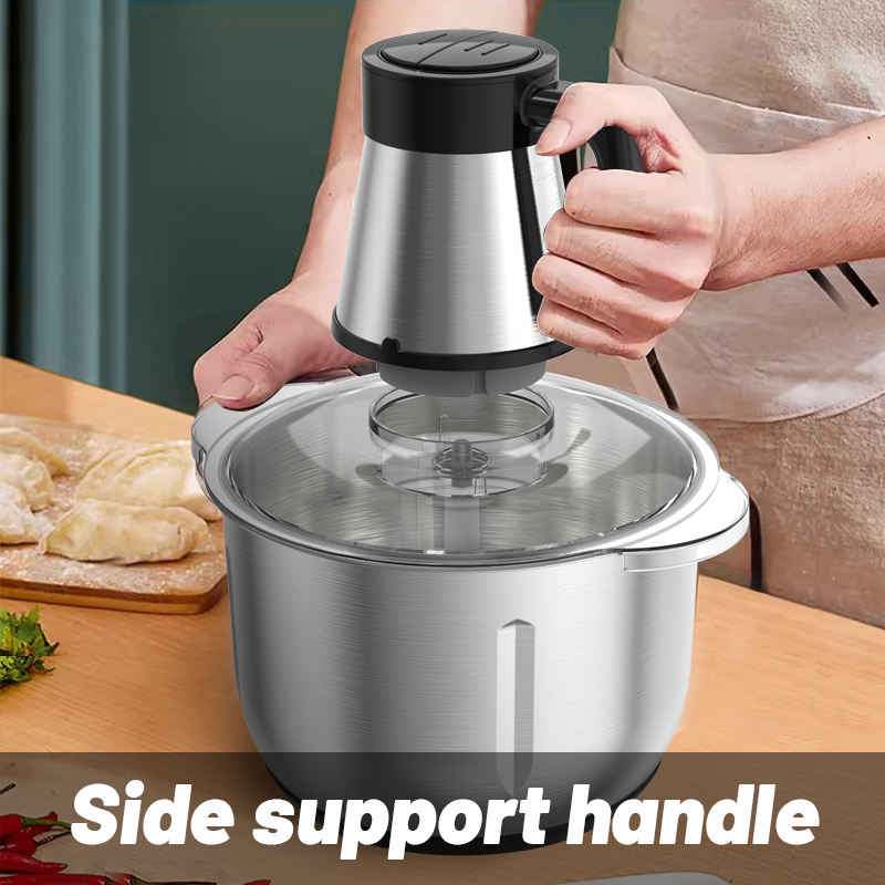 4L Multifunctional Kitchen Food processor food Grinders Meat Chopper Automatic Electric Stainless Steel Meat Grinder For Home