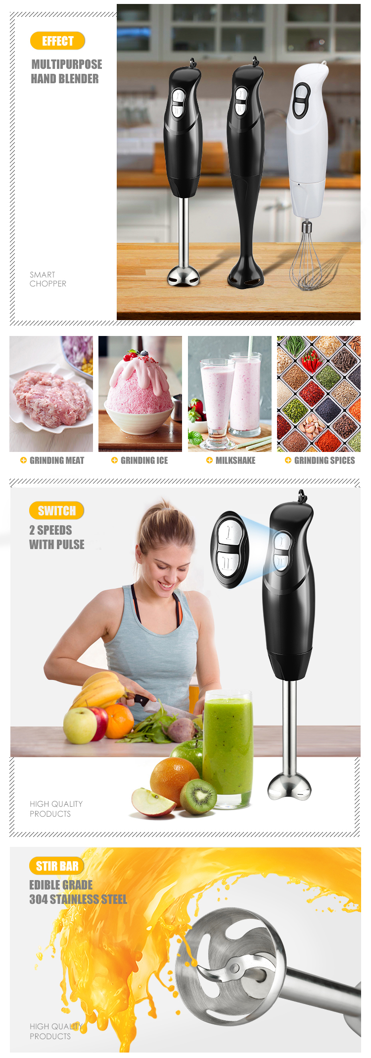 Multi-function Hand Blender