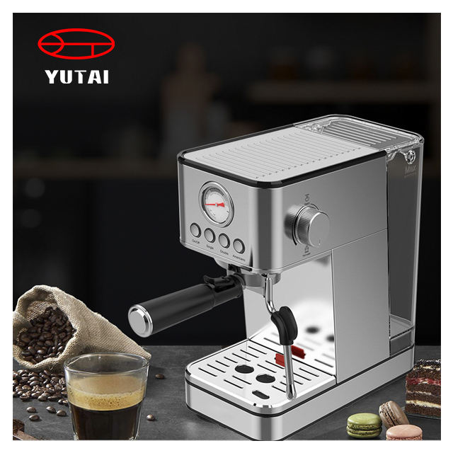 Prime Quality Home Metal Professional Wholesale Electric Automatic Coffee Maker espresso coffee machine with milk tank in china