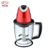 Stainless steel double blade food processor vegetable chopper