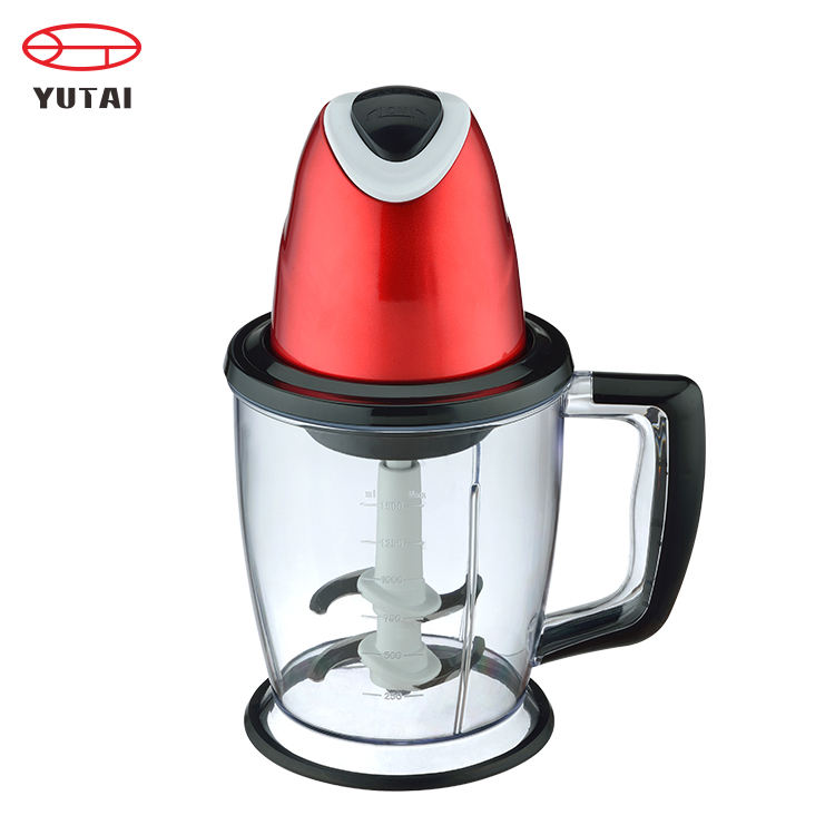 Stainless steel double blade food processor vegetable chopper