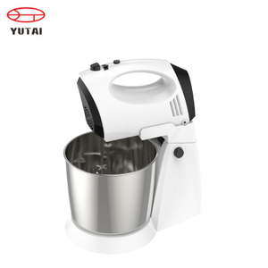 modern kitchen food machine hand mixer with stainless steel bowl