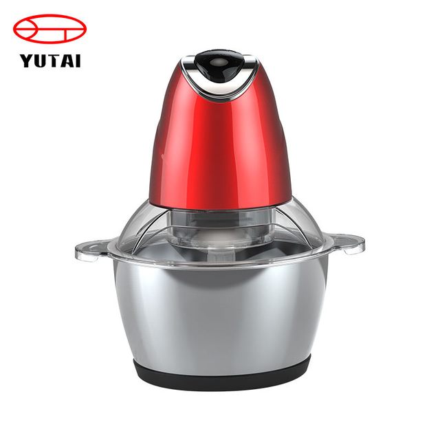 Multifunction Electric Stainless Steel Double Blade Food Processor Vegetable Chopper