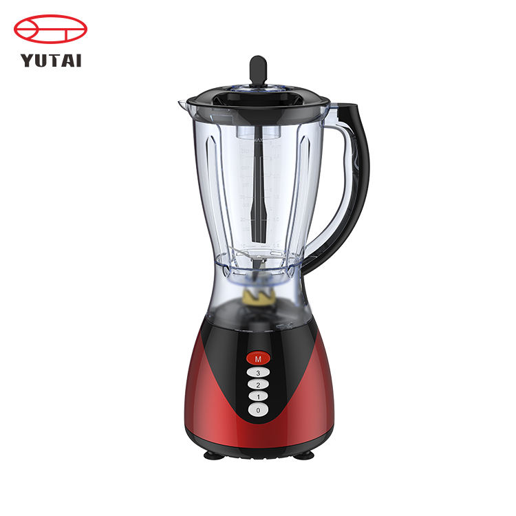 Hot Sell 400W 2 In 1 1.5L Plastic Jar Glass Jar 2 Speeds Electric Blender Juicer Blender Food Blender