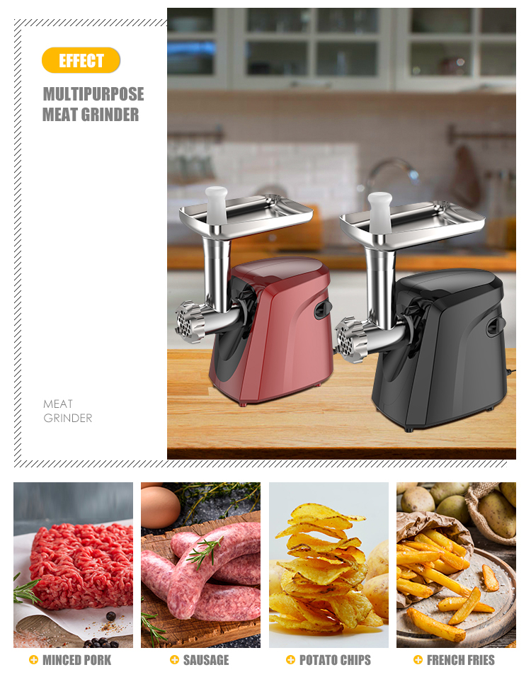 home desk-top meat mincer / meat mincing machine
