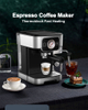 mini breville keurig delonghi coffee machines turkish germany capsule parts espresso coffee machine for business