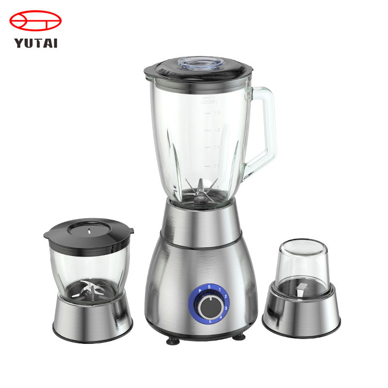 professional kitchen 5 speeds Stainless steel comercial used blender juicer mixer grinder vegetable chopper blender