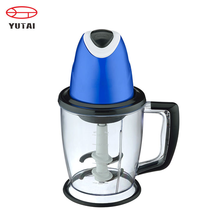 Stainless steel double blade food processor vegetable chopper