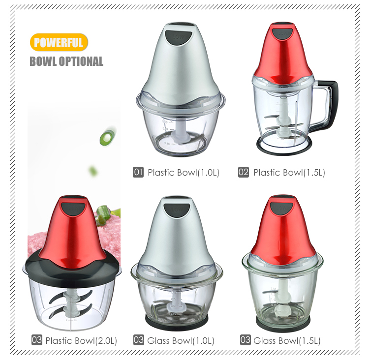 Mini vegetable chopper for making baby foods