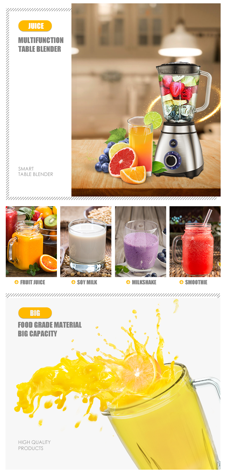 kitchen appliance electric commercial smoothie blender price