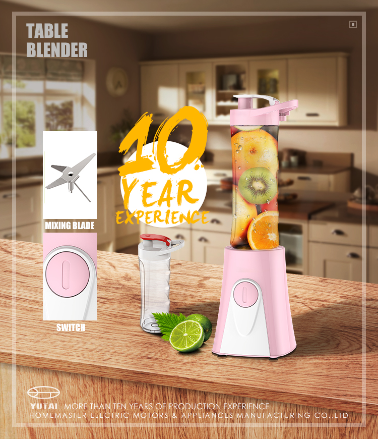 Personal Sports Fruit Blender / Mini Protein Shake Blender / Smoothie Maker Blender