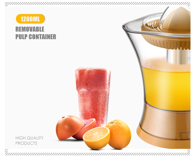 Hot Sale 40w Electric Plastic Juicer For Fruit