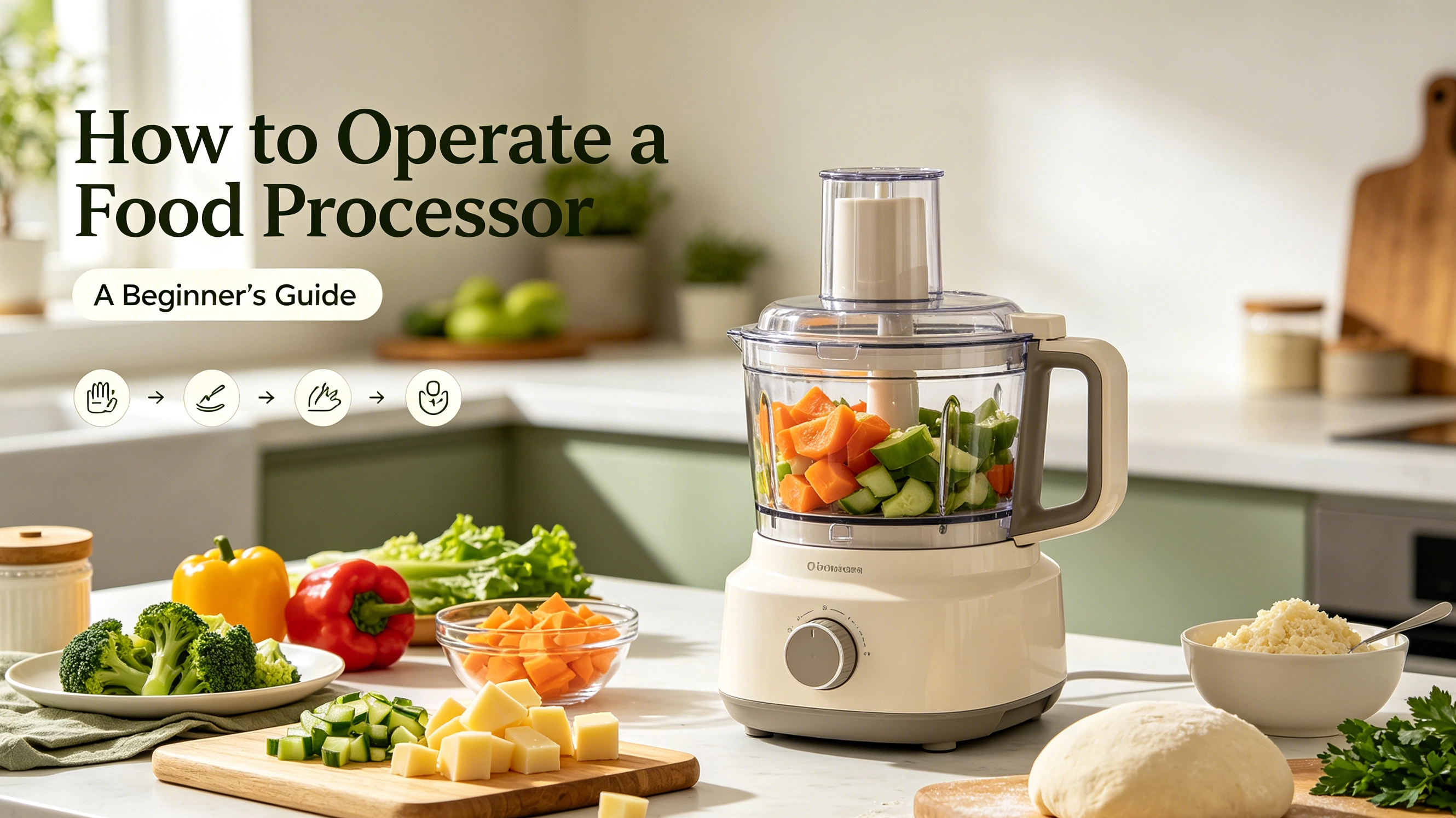 How to Operate a Food Processor: A Beginner's Guide